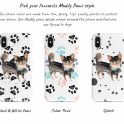 Adventure dogs muddy long haired chihuahua bw paws front view transparent variations