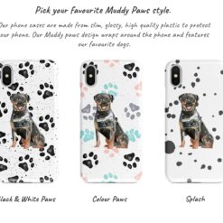 Adventure dogs muddy rottweiler bw paws front view transparent variations