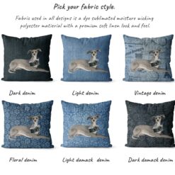 Adventure is out there cushion Italian greyhound variations