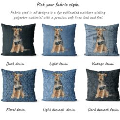 Adventure is out there cushion Welsh Terrier variations