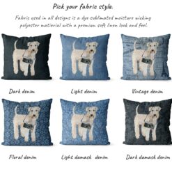 Adventure is out there cushion Wheaten Terrier variations