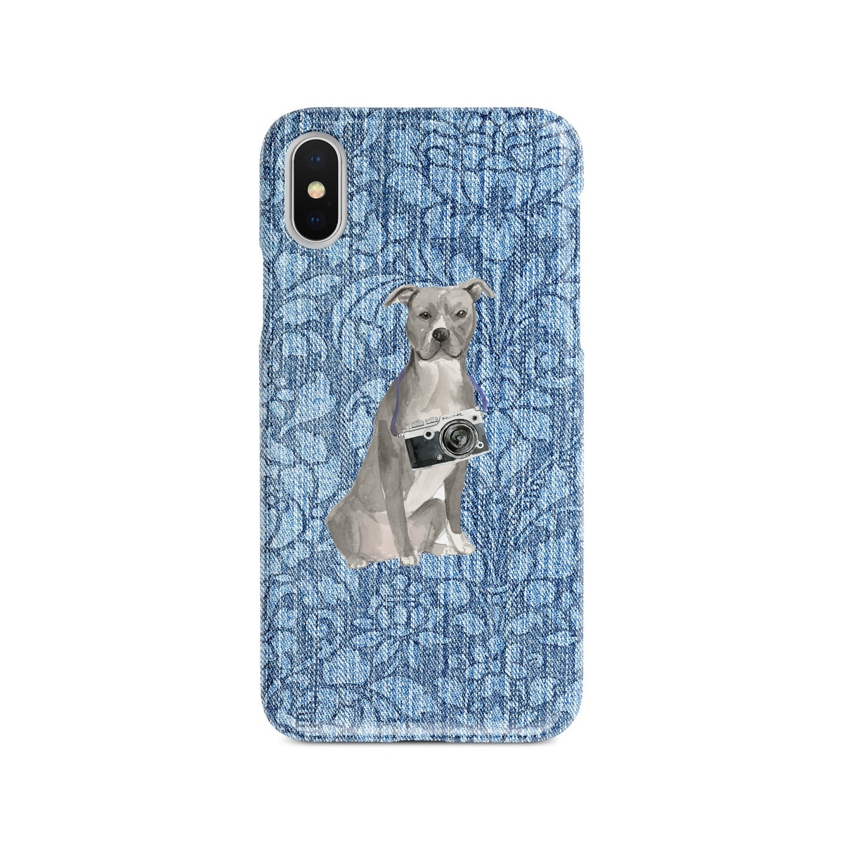 American Staffordshire terrier grey Denim phone case. 6 Denim styles for your Iphone 15 Pro Max, Iphone 14, 13, 12 to 6 & Samsung Galaxy S23 Ultra, S22, S21 to S6. 4 American Staffordshire terrier grey Denim phone case. 6 Denim styles for your Iphone 15 Pro Max, Iphone 14, 13, 12 to 6 & Samsung Galaxy S23 Ultra, S22, S21 to S6. - Image 2