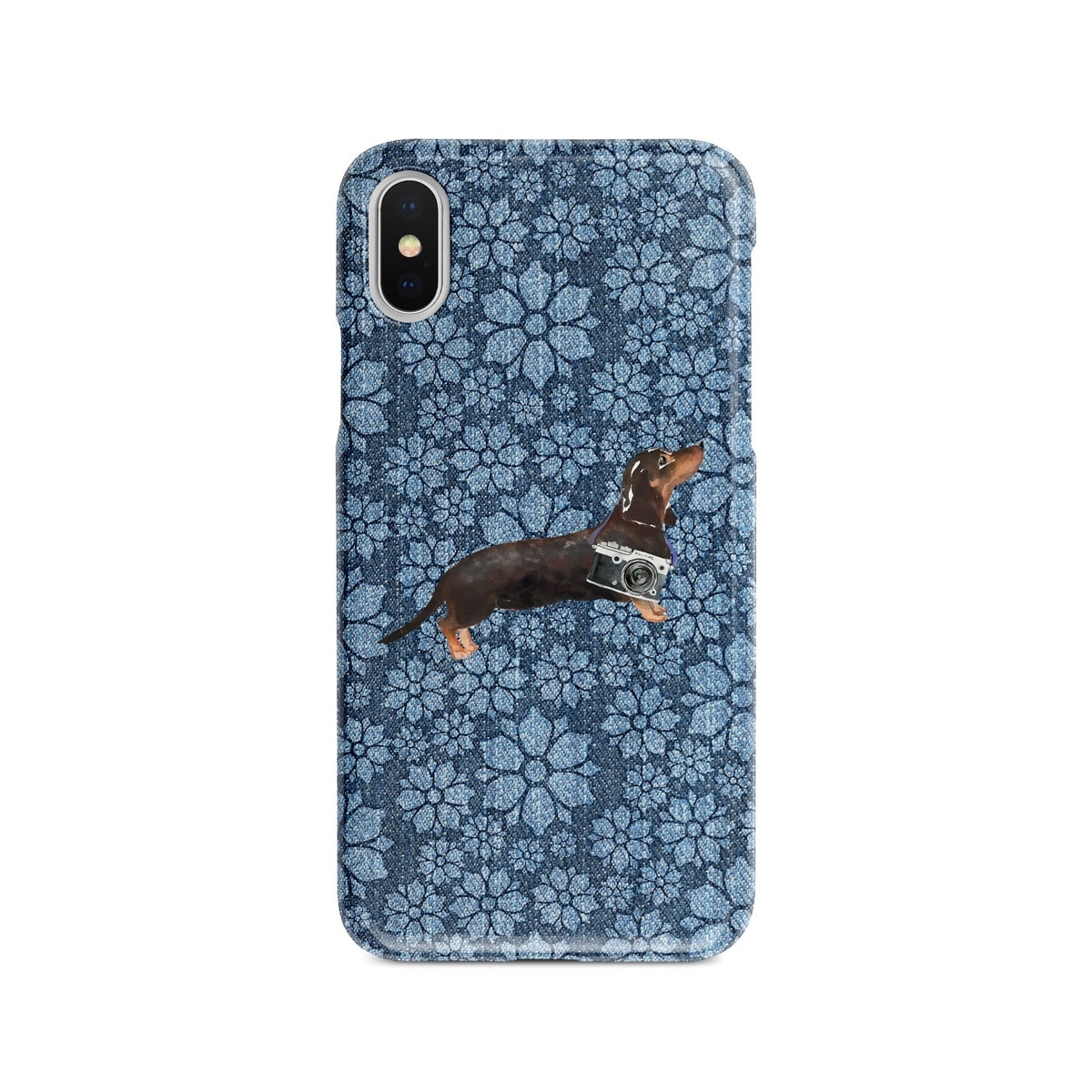 Black & Tan Dachshund Denim phone case. 6 Denim styles for your Iphone 15 Pro Max, Iphone 14, 13, 12 to 6 & Samsung Galaxy S23 Ultra, S22, S21 to S6. 5 Black & Tan Dachshund Denim phone case. 6 Denim styles for your Iphone 15 Pro Max, Iphone 14, 13, 12 to 6 & Samsung Galaxy S23 Ultra, S22, S21 to S6. - Image 3