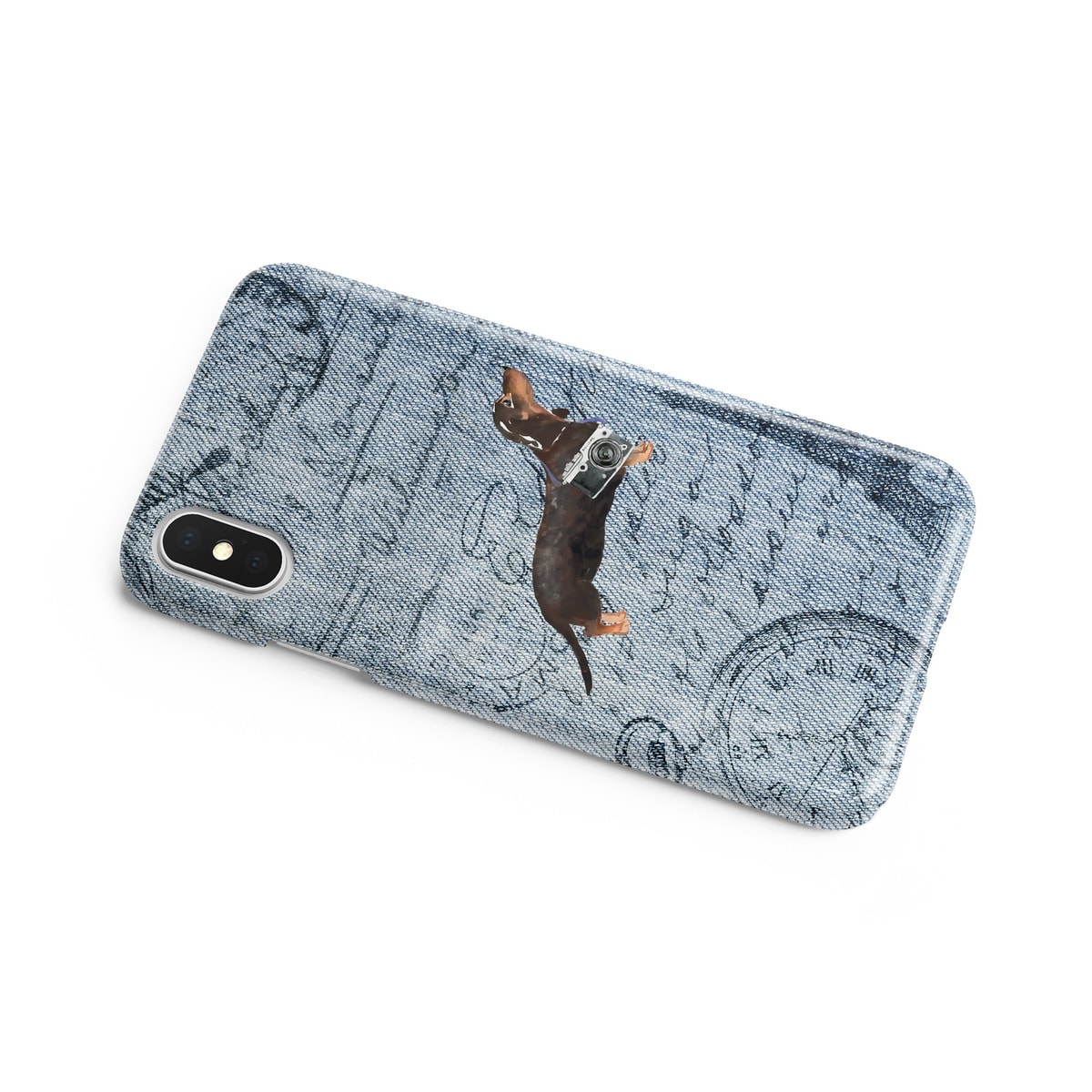 Black & Tan Dachshund Denim phone case. 6 Denim styles for your Iphone 15 Pro Max, Iphone 14, 13, 12 to 6 & Samsung Galaxy S23 Ultra, S22, S21 to S6. 10 Black & Tan Dachshund Denim phone case. 6 Denim styles for your Iphone 15 Pro Max, Iphone 14, 13, 12 to 6 & Samsung Galaxy S23 Ultra, S22, S21 to S6. - Image 8
