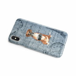 Boxer Denim phone case. 6 Denim styles for your Iphone 15 Pro Max, Iphone 14, 13, 12 to 6 & Samsung Galaxy S23 Ultra, S22, S21 to S6. 16 adventure dogs case denim boxer faded ephemera denim side