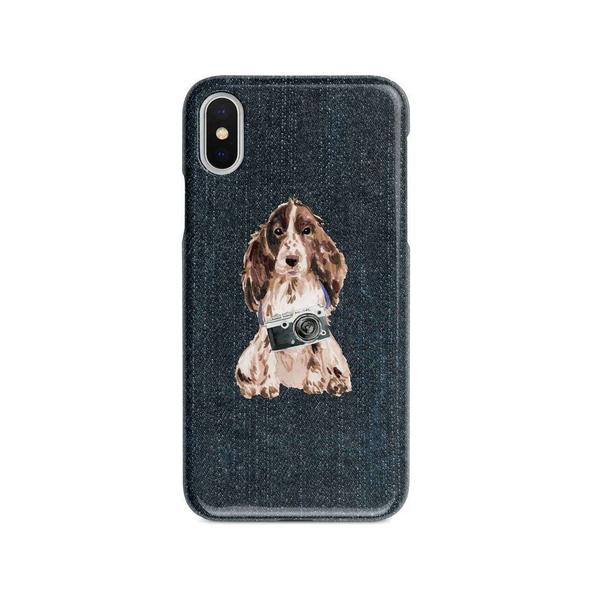 Brown Cocker Spaniel Denim phone case. 6 Denim styles for your Iphone 15 Pro Max, Iphone 14, 13, 12 to 6 & Samsung Galaxy S23 Ultra, S22, S21 to S6. 7 Brown Cocker Spaniel Denim phone case. 6 Denim styles for your Iphone 15 Pro Max, Iphone 14, 13, 12 to 6 & Samsung Galaxy S23 Ultra, S22, S21 to S6. - Image 5
