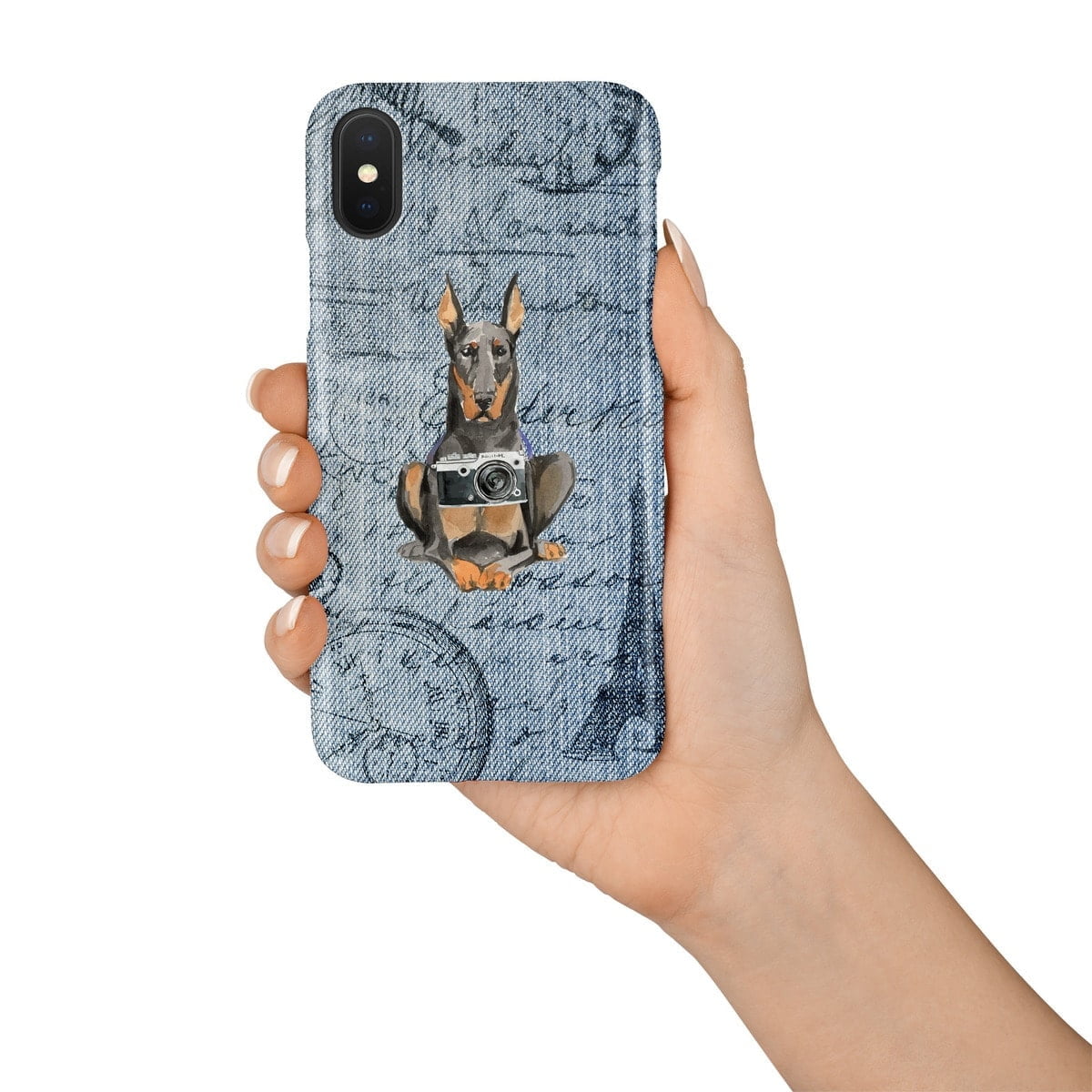 Doberman Denim phone case. 6 Denim styles for your Iphone 15 Pro Max, Iphone 14, 13, 12 to 6 & Samsung Galaxy S23 Ultra, S22, S21 to S6. 8 Doberman Denim phone case. 6 Denim styles for your Iphone 15 Pro Max, Iphone 14, 13, 12 to 6 & Samsung Galaxy S23 Ultra, S22, S21 to S6. - Image 7