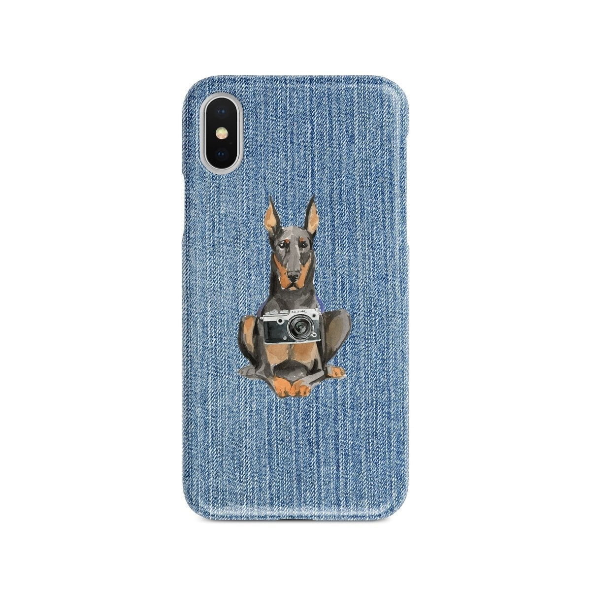 Doberman Denim phone case. 6 Denim styles for your Iphone 15 Pro Max, Iphone 14, 13, 12 to 6 & Samsung Galaxy S23 Ultra, S22, S21 to S6. 7 Doberman Denim phone case. 6 Denim styles for your Iphone 15 Pro Max, Iphone 14, 13, 12 to 6 & Samsung Galaxy S23 Ultra, S22, S21 to S6. - Image 6
