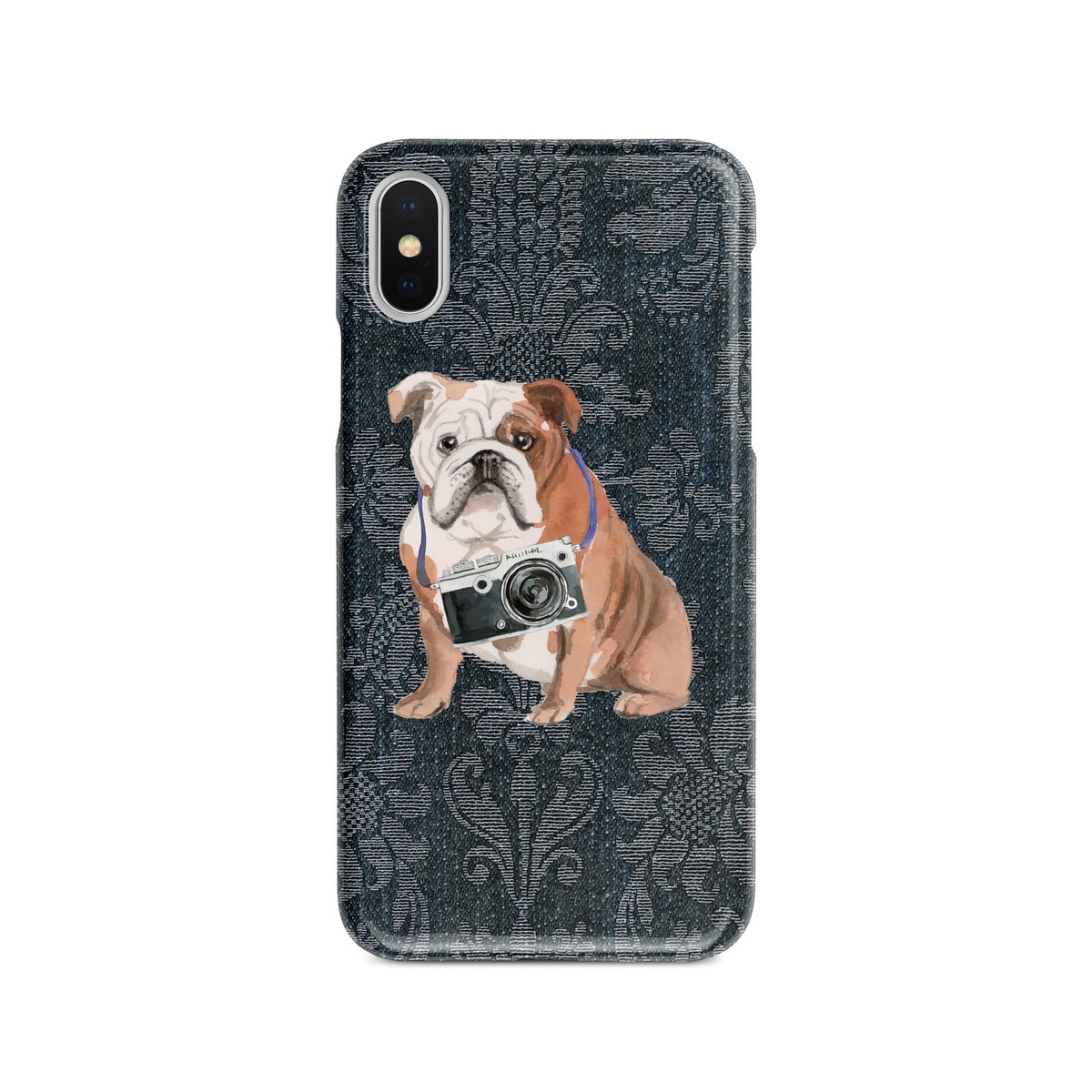 English Bulldog Denim phone case. 6 Denim styles for your Iphone 15 Pro Max, Iphone 14, 13, 12 to 6 & Samsung Galaxy S23 Ultra, S22, S21 to S6. 5 English Bulldog Denim phone case. 6 Denim styles for your Iphone 15 Pro Max, Iphone 14, 13, 12 to 6 & Samsung Galaxy S23 Ultra, S22, S21 to S6. - Image 4