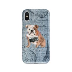 English Bulldog Denim phone case. 6 Denim styles for your Iphone 15 Pro Max, Iphone 14, 13, 12 to 6 & Samsung Galaxy S23 Ultra, S22, S21 to S6.