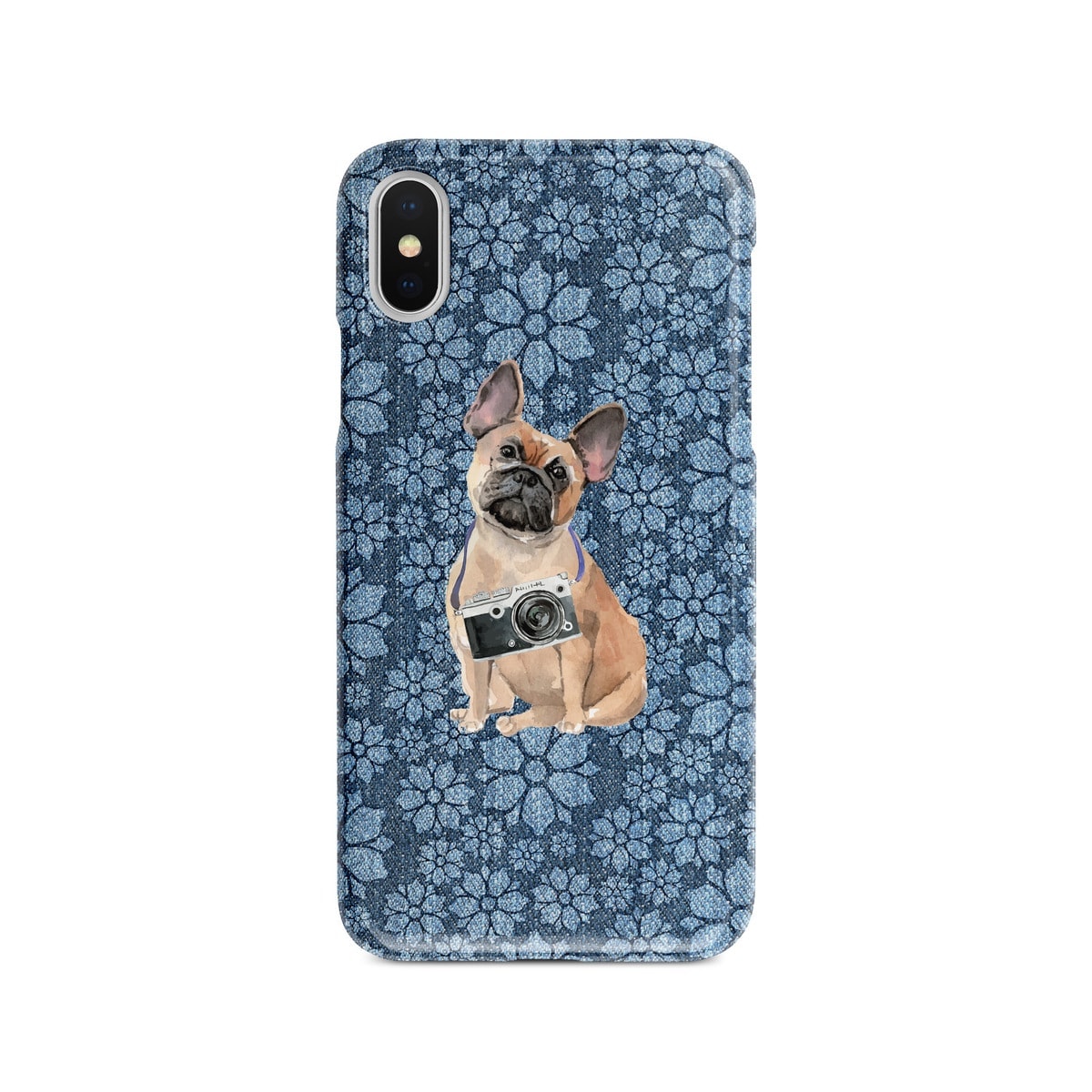 French Bulldog Denim phone case. 6 Denim styles for your Iphone 15 Pro Max, Iphone 14, 13, 12 to 6 & Samsung Galaxy S23 Ultra, S22, S21 to S6. 4 French Bulldog Denim phone case. 6 Denim styles for your Iphone 15 Pro Max, Iphone 14, 13, 12 to 6 & Samsung Galaxy S23 Ultra, S22, S21 to S6. - Image 3
