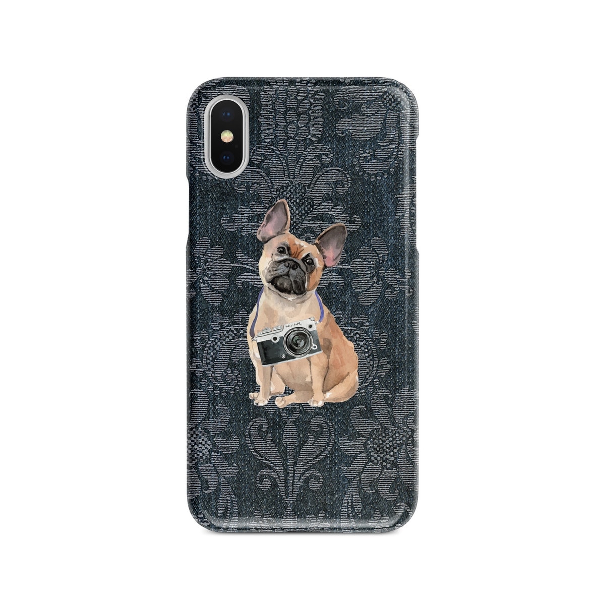 French Bulldog Denim phone case. 6 Denim styles for your Iphone 15 Pro Max, Iphone 14, 13, 12 to 6 & Samsung Galaxy S23 Ultra, S22, S21 to S6. 5 French Bulldog Denim phone case. 6 Denim styles for your Iphone 15 Pro Max, Iphone 14, 13, 12 to 6 & Samsung Galaxy S23 Ultra, S22, S21 to S6. - Image 4