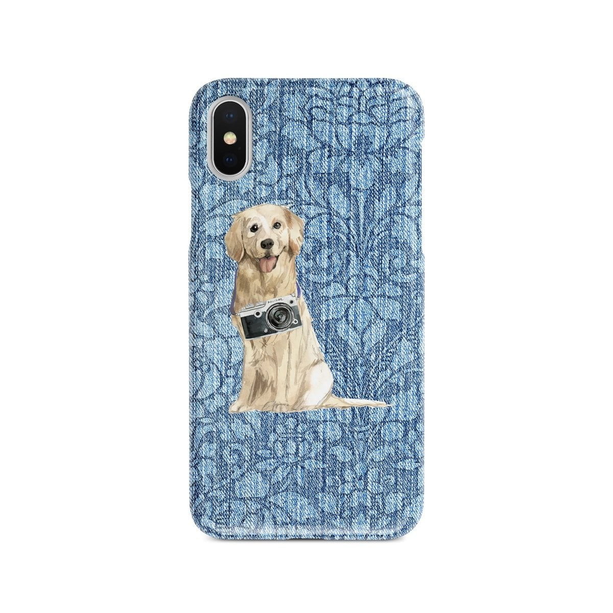 Golden Retriever Denim phone case. 6 Denim styles for your Iphone 15 Pro Max, Iphone 14, 13, 12 to 6 & Samsung Galaxy S23 Ultra, S22, S21 to S6. 3 Golden Retriever Denim phone case. 6 Denim styles for your Iphone 15 Pro Max, Iphone 14, 13, 12 to 6 & Samsung Galaxy S23 Ultra, S22, S21 to S6. - Image 2