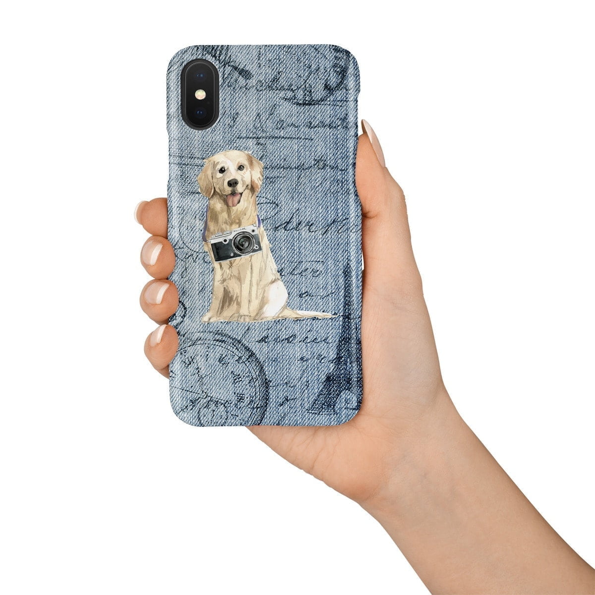 Golden Retriever Denim phone case. 6 Denim styles for your Iphone 15 Pro Max, Iphone 14, 13, 12 to 6 & Samsung Galaxy S23 Ultra, S22, S21 to S6. 8 Golden Retriever Denim phone case. 6 Denim styles for your Iphone 15 Pro Max, Iphone 14, 13, 12 to 6 & Samsung Galaxy S23 Ultra, S22, S21 to S6. - Image 7