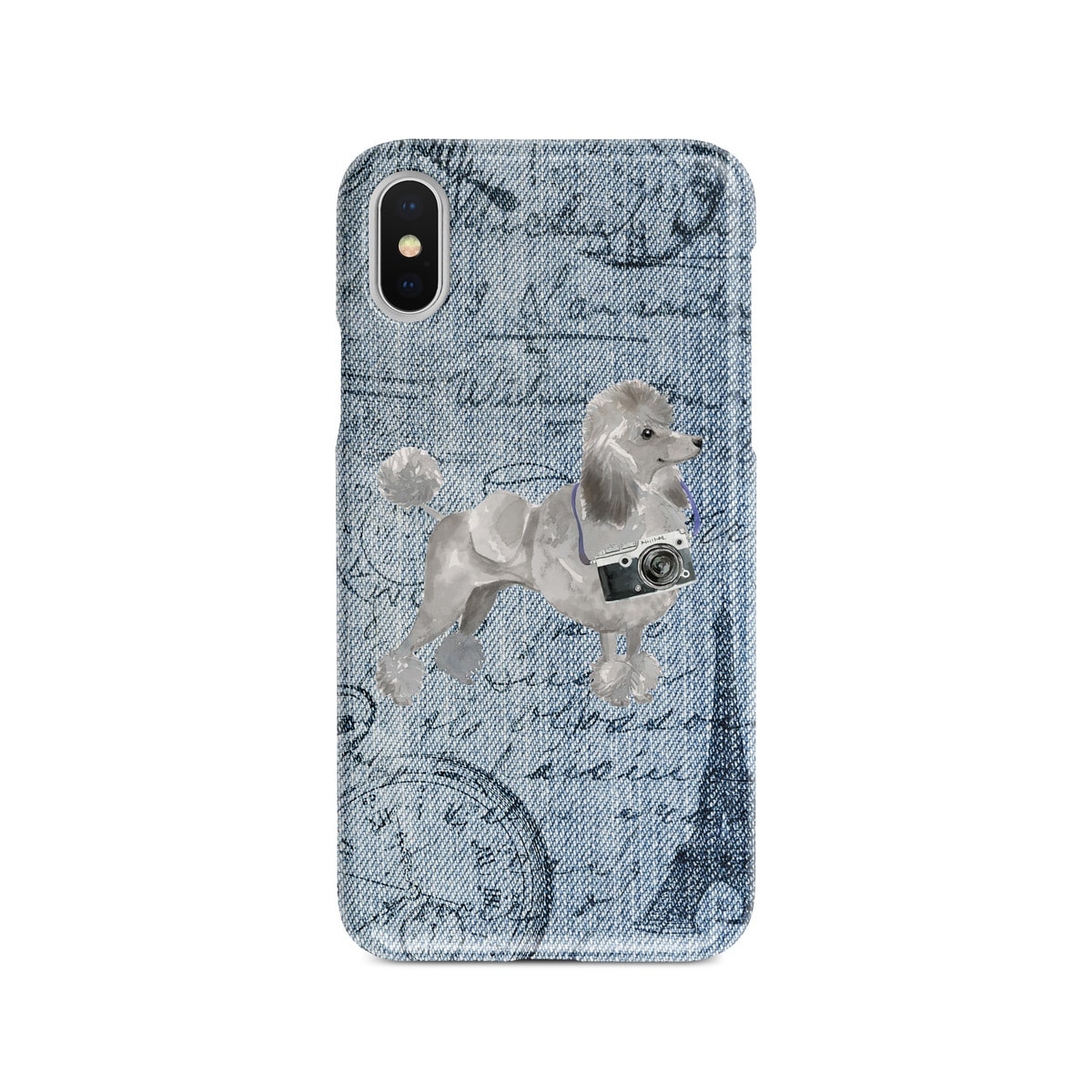 Grey Poodle Denim phone case. 6 Denim styles for your Iphone 15 Pro Max, Iphone 14, 13, 12 to 6 & Samsung Galaxy S23 Ultra, S22, S21 to S6. 3 Grey Poodle Denim phone case. 6 Denim styles for your Iphone 15 Pro Max, Iphone 14, 13, 12 to 6 & Samsung Galaxy S23 Ultra, S22, S21 to S6.