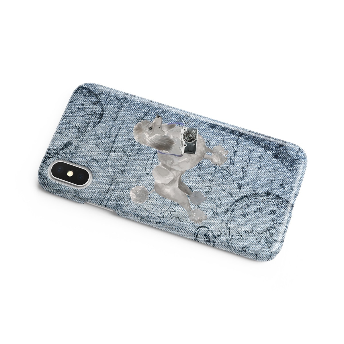 Grey Poodle Denim phone case. 6 Denim styles for your Iphone 15 Pro Max, Iphone 14, 13, 12 to 6 & Samsung Galaxy S23 Ultra, S22, S21 to S6. 10 Grey Poodle Denim phone case. 6 Denim styles for your Iphone 15 Pro Max, Iphone 14, 13, 12 to 6 & Samsung Galaxy S23 Ultra, S22, S21 to S6. - Image 8