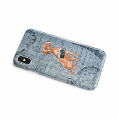 Hungarian Vizsla Denim phone case. 6 Denim styles for your Iphone 15 Pro Max, Iphone 14, 13, 12 to 6 & Samsung Galaxy S23 Ultra, S22, S21 to S6. 16 adventure dogs case denim hungarian vizsla faded ephemera denim side