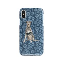 adventure dogs case denim irish wolf hound daisy denim front view