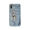 adventure dogs case denim irish wolf hound faded ephemera denim front view