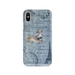 Italian greyhound Denim phone case. 6 Denim styles for your Iphone 15 Pro Max, Iphone 14, 13, 12 to 6 & Samsung Galaxy S23 Ultra, S22, S21 to S6.