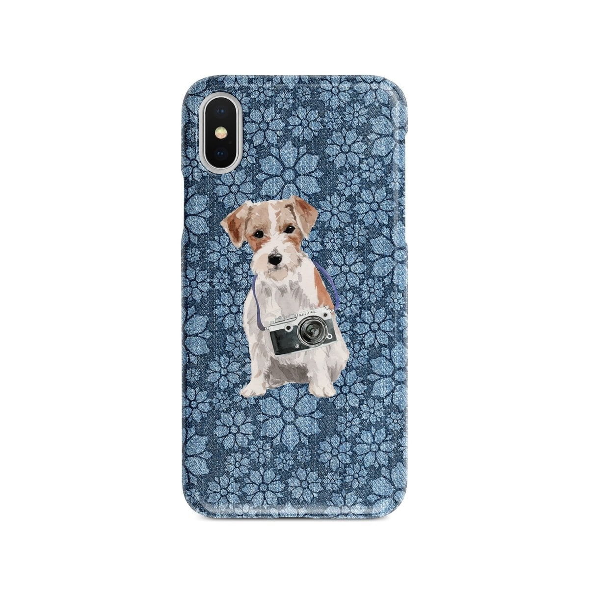Jack Russell Denim phone case. 6 Denim styles for your Iphone 15 Pro Max, Iphone 14, 13, 12 to 6 & Samsung Galaxy S23 Ultra, S22, S21 to S6. 4 Jack Russell Denim phone case. 6 Denim styles for your Iphone 15 Pro Max, Iphone 14, 13, 12 to 6 & Samsung Galaxy S23 Ultra, S22, S21 to S6. - Image 3