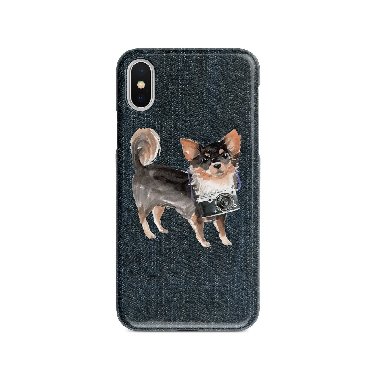 Long Haired Chihuahua Denim phone case. 6 Denim styles for your Iphone 15 Pro Max, Iphone 14, 13, 12 to 6 & Samsung Galaxy S23 Ultra, S22, S21 to S6. 6 Long Haired Chihuahua Denim phone case. 6 Denim styles for your Iphone 15 Pro Max, Iphone 14, 13, 12 to 6 & Samsung Galaxy S23 Ultra, S22, S21 to S6. - Image 5
