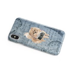 adventure dogs case denim pomeranian faded ephemera denim side
