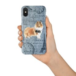 adventure dogs case denim rough collie faded ephemera denim in hand