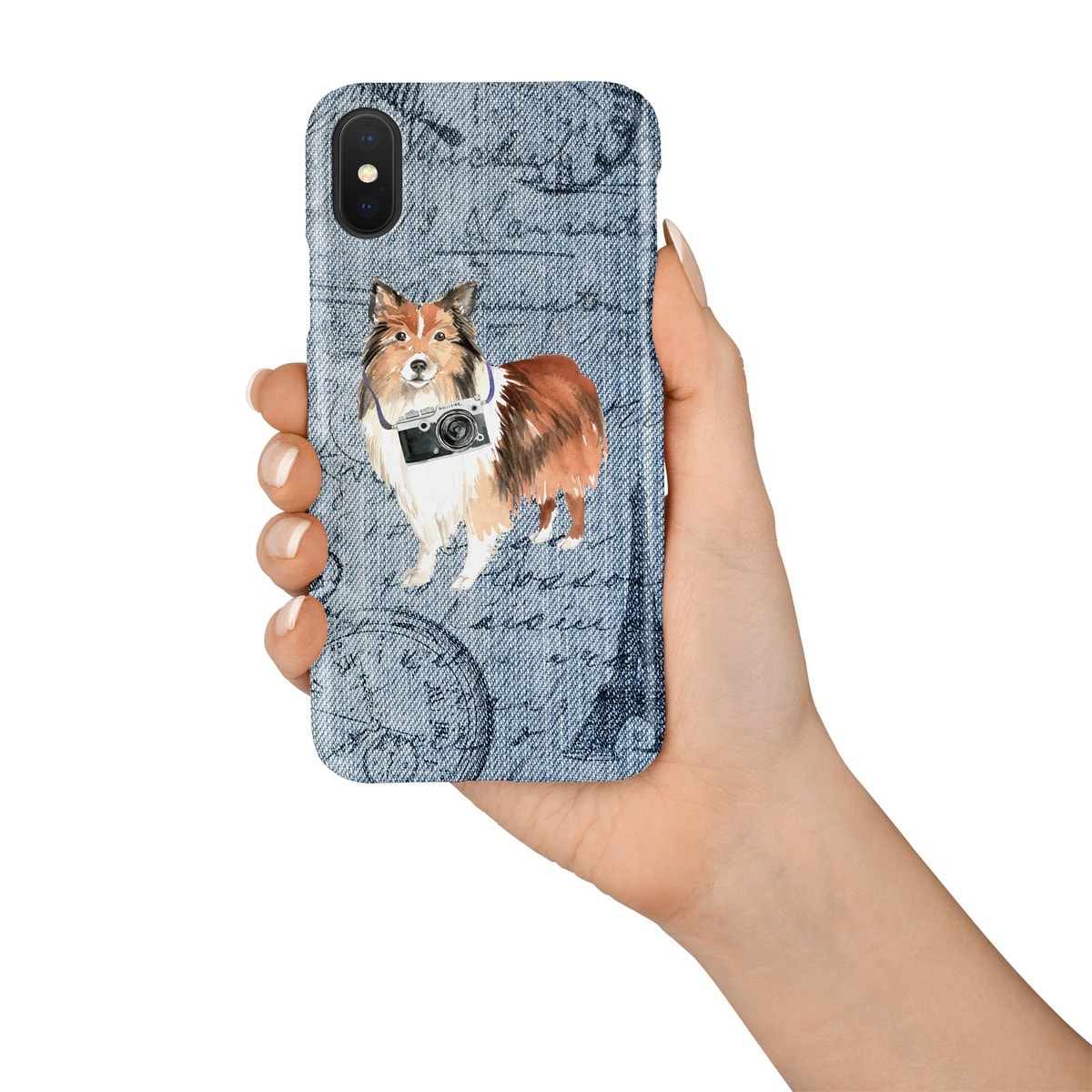 Shetland Sheepdog Denim phone case. 6 Denim styles for your Iphone 15 Pro Max, Iphone 14, 13, 12 to 6 & Samsung Galaxy S23 Ultra, S22, S21 to S6. 8 Shetland Sheepdog Denim phone case. 6 Denim styles for your Iphone 15 Pro Max, Iphone 14, 13, 12 to 6 & Samsung Galaxy S23 Ultra, S22, S21 to S6. - Image 7