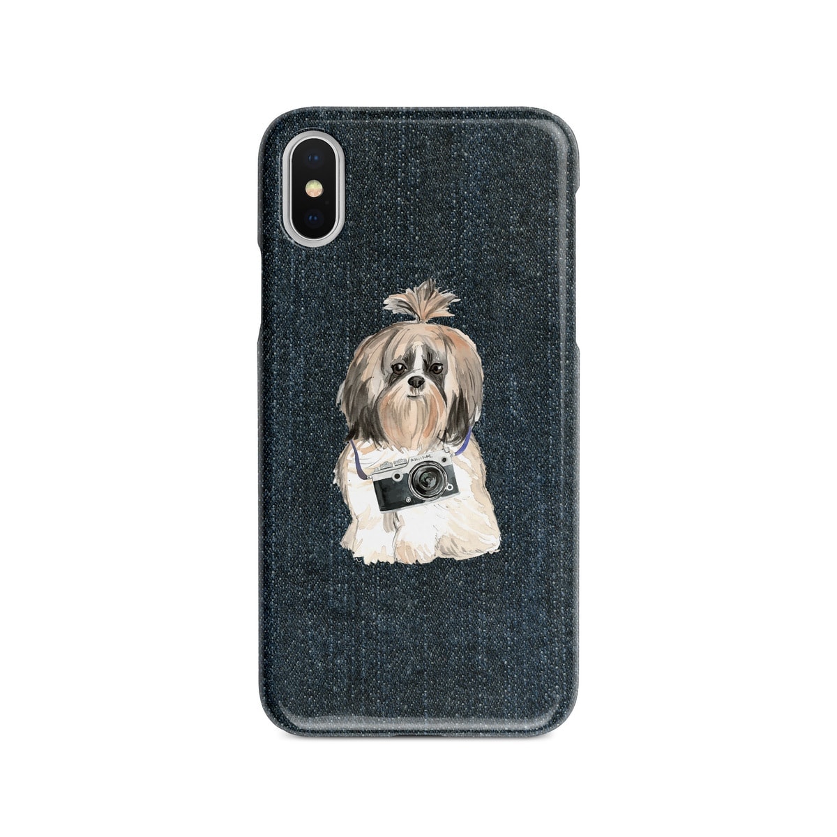 Shih tzu Long hair Denim phone case. 6 Denim styles for your Iphone 15 Pro Max, Iphone 14, 13, 12 to 6 & Samsung Galaxy S23 Ultra, S22, S21 to S6. 7 Shih tzu Long hair Denim phone case. 6 Denim styles for your Iphone 15 Pro Max, Iphone 14, 13, 12 to 6 & Samsung Galaxy S23 Ultra, S22, S21 to S6. - Image 5