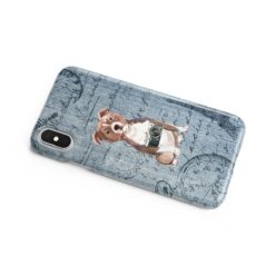Staffordshire Bull Terrier Denim phone case. 6 Denim styles for your Iphone 15 Pro Max, Iphone 14, 13, 12 to 6 & Samsung Galaxy S23 Ultra, S22, S21 to S6. 16 adventure dogs case denim staffordshire bull terrier faded ephemera denim side