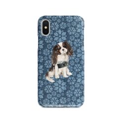 Tri colour King Charles Spaniel Denim phone case. 6 Denim styles for your Iphone 15 Pro Max, Iphone 14, 13, 12 to 6 & Samsung Galaxy S23 Ultra, S22, S21 to S6. 11 Tri colour King Charles Spaniel Denim phone case. 6 Denim styles for your Iphone 15 Pro Max, Iphone 14, 13, 12 to 6 & Samsung Galaxy S23 Ultra, S22, S21 to S6. - Image 3