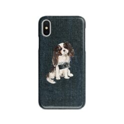 Tri colour King Charles Spaniel Denim phone case. 6 Denim styles for your Iphone 15 Pro Max, Iphone 14, 13, 12 to 6 & Samsung Galaxy S23 Ultra, S22, S21 to S6. 13 Tri colour King Charles Spaniel Denim phone case. 6 Denim styles for your Iphone 15 Pro Max, Iphone 14, 13, 12 to 6 & Samsung Galaxy S23 Ultra, S22, S21 to S6. - Image 5