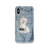 adventure dogs case denim westie faded ephemera denim front view