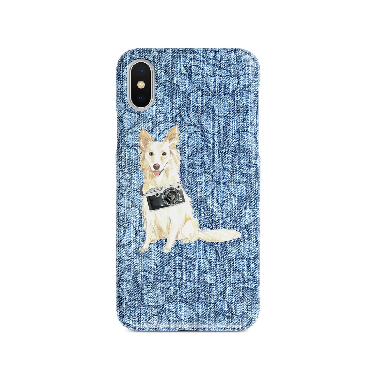 White Collie Denim phone case. 6 Denim styles for your Iphone 15 Pro Max, Iphone 14, 13, 12 to 6 & Samsung Galaxy S23 Ultra, S22, S21 to S6. 3 White Collie Denim phone case. 6 Denim styles for your Iphone 15 Pro Max, Iphone 14, 13, 12 to 6 & Samsung Galaxy S23 Ultra, S22, S21 to S6. - Image 2