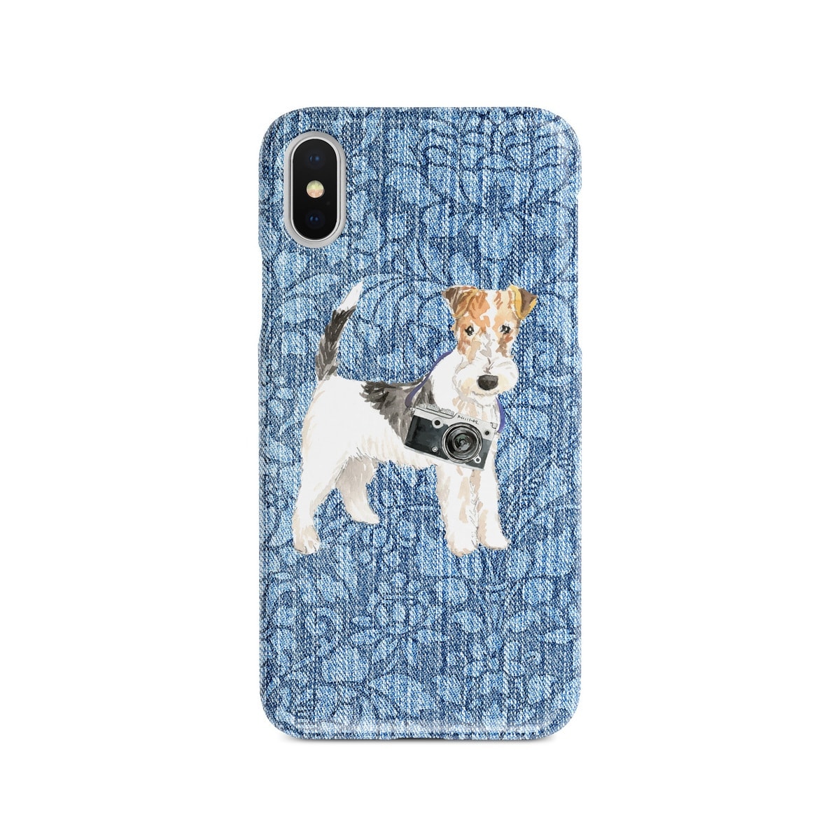 Wire Haired Fox Terrier Denim phone case. 6 Denim styles for your Iphone 15 Pro Max, Iphone 14, 13, 12 to 6 & Samsung Galaxy S23 Ultra, S22, S21 to S6. 3 Wire Haired Fox Terrier Denim phone case. 6 Denim styles for your Iphone 15 Pro Max, Iphone 14, 13, 12 to 6 & Samsung Galaxy S23 Ultra, S22, S21 to S6. - Image 2