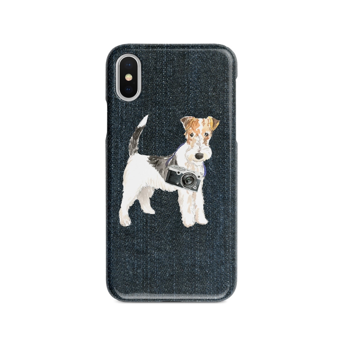 Wire Haired Fox Terrier Denim phone case. 6 Denim styles for your Iphone 15 Pro Max, Iphone 14, 13, 12 to 6 & Samsung Galaxy S23 Ultra, S22, S21 to S6. 6 Wire Haired Fox Terrier Denim phone case. 6 Denim styles for your Iphone 15 Pro Max, Iphone 14, 13, 12 to 6 & Samsung Galaxy S23 Ultra, S22, S21 to S6. - Image 5