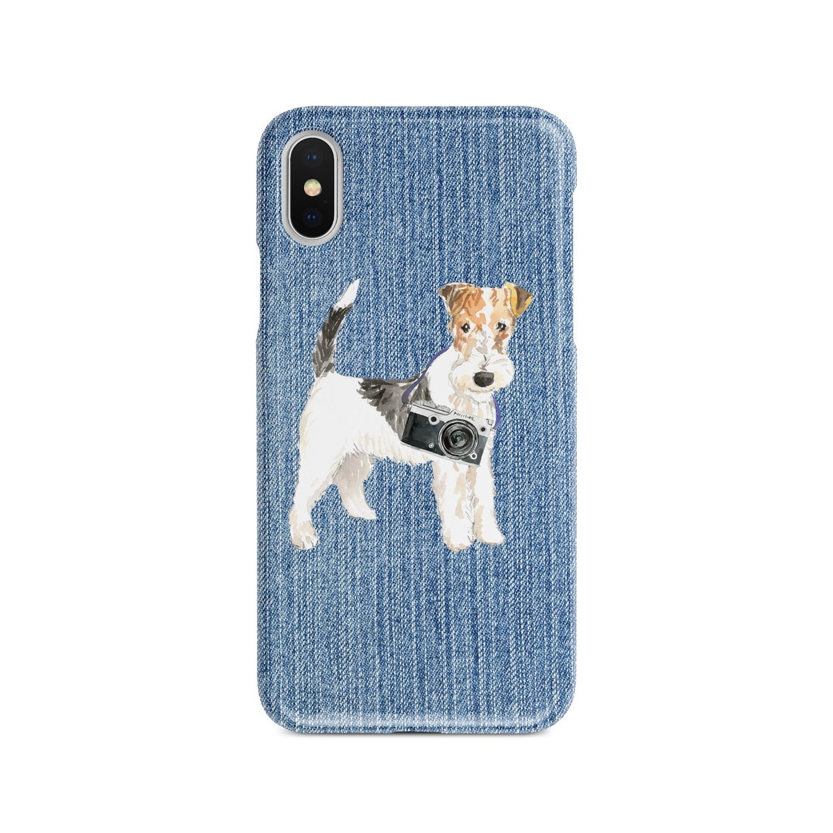 Wire Haired Fox Terrier Denim phone case. 6 Denim styles for your Iphone 15 Pro Max, Iphone 14, 13, 12 to 6 & Samsung Galaxy S23 Ultra, S22, S21 to S6. 7 Wire Haired Fox Terrier Denim phone case. 6 Denim styles for your Iphone 15 Pro Max, Iphone 14, 13, 12 to 6 & Samsung Galaxy S23 Ultra, S22, S21 to S6. - Image 6