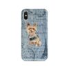 adventure dogs case denim yorkshire terrier faded ephemera denim front view