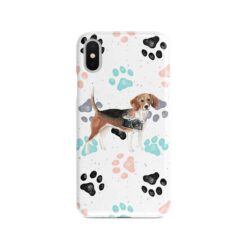 adventure dogs case muddy beagle colour paws front view