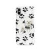 adventure dogs case muddy bichon frise bw paws front view