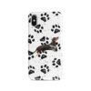 Black & Tan Dachshund Muddy Paws phone case. 3 muddy styles for your Iphone 15 Pro Max, Iphone 14, 13, 12 to 6 & Samsung Galaxy S23 Ultra, S22, S21 to S6.