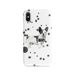 Black&white French bulldog Muddy Paws phone case. 3 muddy styles for your Iphone 15 Pro Max, Iphone 14, 13, 12 to 6 & Samsung Galaxy S23 Ultra, S22, S21 to S6. 8 Black&white French bulldog Muddy Paws phone case. 3 muddy styles for your Iphone 15 Pro Max, Iphone 14, 13, 12 to 6 & Samsung Galaxy S23 Ultra, S22, S21 to S6. - Image 3