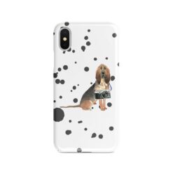 adventure dogs case muddy bloodhound splash front view
