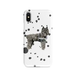 adventure dogs case muddy bouvier des flandres splash front view