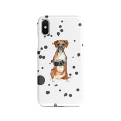 adventure dogs case muddy boxer splash front view