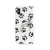 Dalmatian Muddy Paws phone case. 3 muddy styles for your Iphone 15 Pro Max, Iphone 14, 13, 12 to 6 & Samsung Galaxy S23 Ultra, S22, S21 to S6. 1 adventure dogs case muddy dalmatian bw paws front view