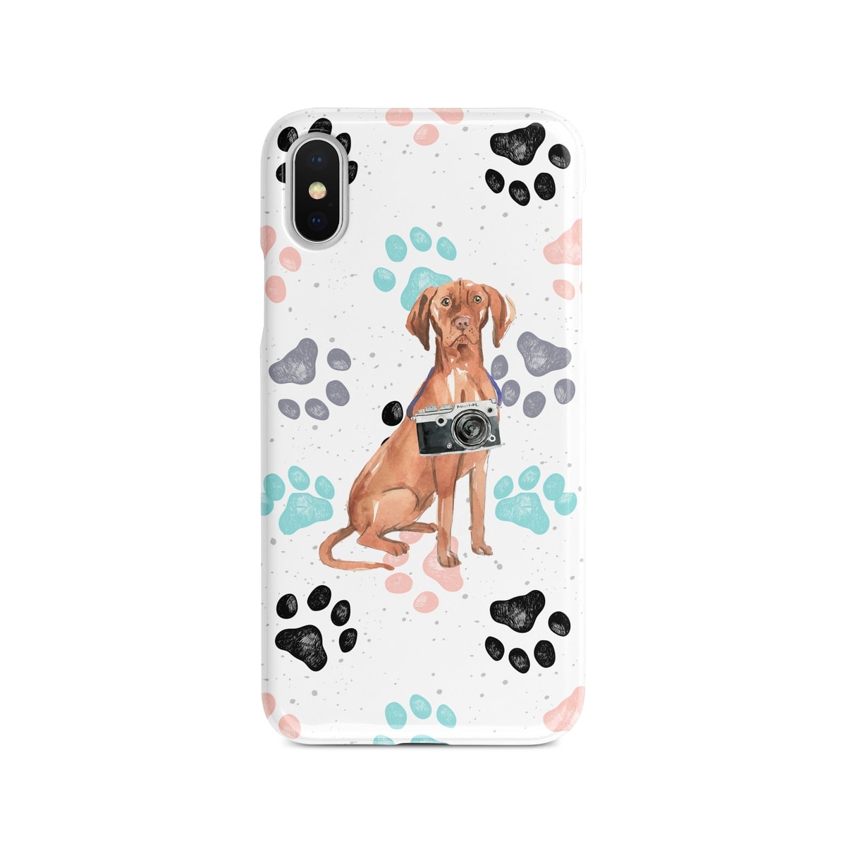 Hungarian Vizsla Muddy Paws phone case. 3 muddy styles for your Iphone 15 Pro Max, Iphone 14, 13, 12 to 6 & Samsung Galaxy S23 Ultra, S22, S21 to S6. 4 Hungarian Vizsla Muddy Paws phone case. 3 muddy styles for your Iphone 15 Pro Max, Iphone 14, 13, 12 to 6 & Samsung Galaxy S23 Ultra, S22, S21 to S6. - Image 2
