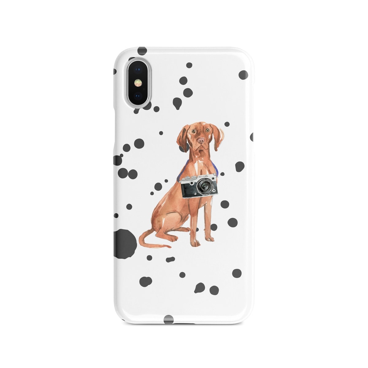 Hungarian Vizsla Muddy Paws phone case. 3 muddy styles for your Iphone 15 Pro Max, Iphone 14, 13, 12 to 6 & Samsung Galaxy S23 Ultra, S22, S21 to S6. 5 Hungarian Vizsla Muddy Paws phone case. 3 muddy styles for your Iphone 15 Pro Max, Iphone 14, 13, 12 to 6 & Samsung Galaxy S23 Ultra, S22, S21 to S6. - Image 3