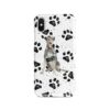 adventure dogs case muddy irish wolf hound bw paws front view